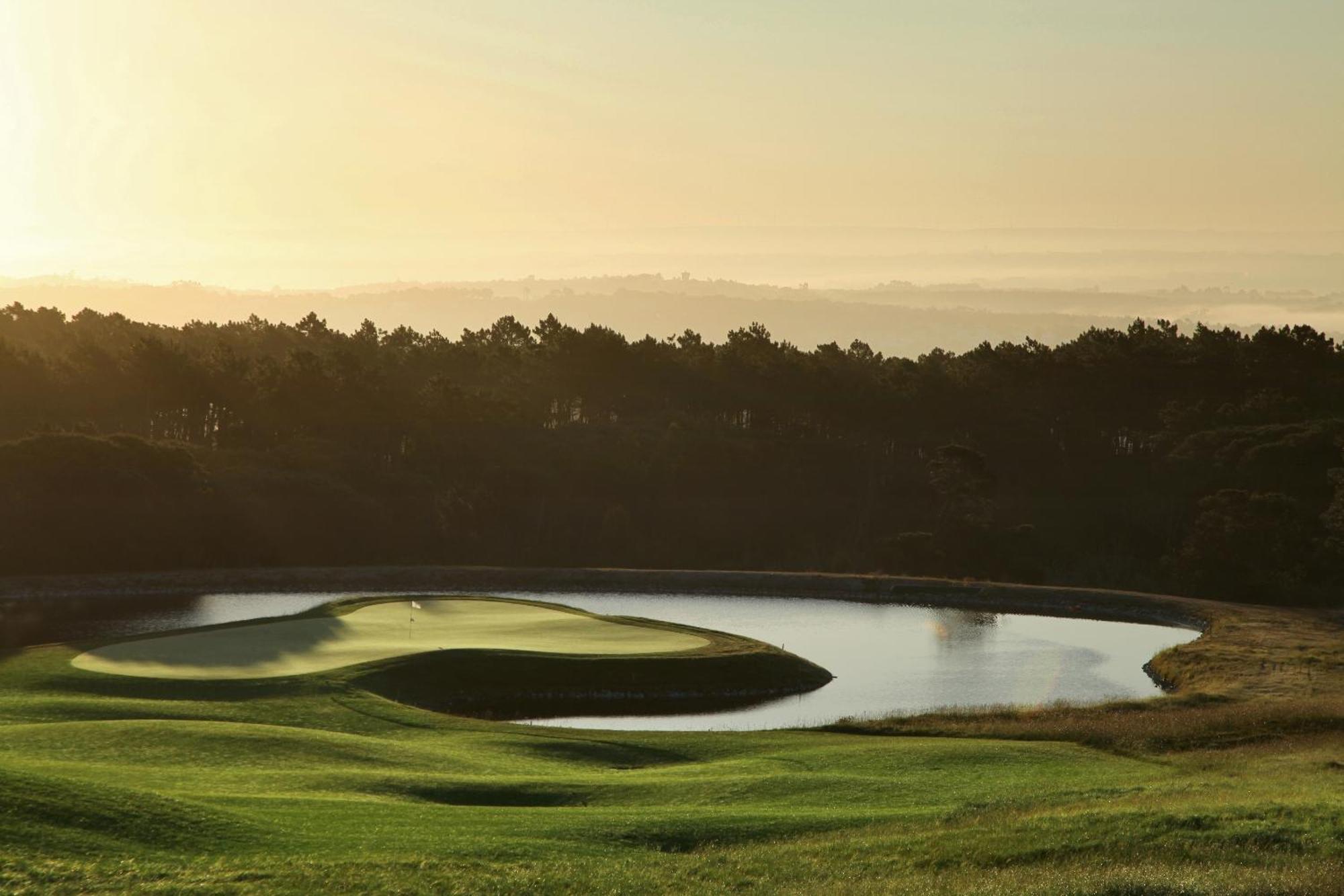 Royal Obidos Scenic Resort Прайя-дель-Рей Экстерьер фото 18th hole at the Links at Spanish Bay